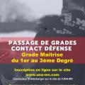 Passage de grade  1er au 3ème Degré